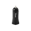 Equip 245510 universalus automobilinis įkroviklis su dviem USB prievadais, juodas