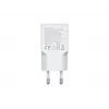 EQUIP 2 prievadų 30W GaN plonas USB PD įkroviklis — USB-C x1, USB-A x1, 100–240V įvadas, max 20V išvadas, baltas