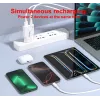 EQUIP 2 prievadų 30W GaN plonas USB PD įkroviklis — USB-C x1, USB-A x1, 100–240V įvadas, max 20V išvadas, baltas
