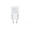 EQUIP 2-Port 30W GaN Slim USB-C PD Įkroviklis — 2 USB-C prievadai, 100–240V įėjimas, max 20V išėjimas, baltas