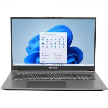 TERRA MOBILE 1717R Intel® Core™ i5-1334U nešiojamas kompiuteris 43,9 cm (17,3 col.) Full HD 16 GB DDR4-SDRAM 1 TB SSD Wi-Fi 6 (802.11ax) Windows 11 Home pilka