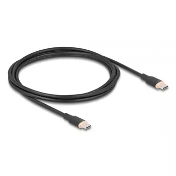 USB kabelis DeLOCK 81239 2,5 m USB-C juodas USB 2.0 0,48 Gbit/s