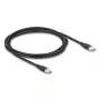USB kabelis DeLOCK 81239 2,5 m USB-C juodas USB 2.0 0,48 Gbit/s