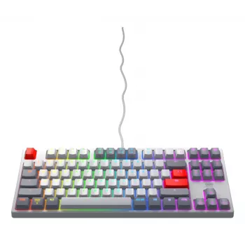 Mechaninė žaidimų klaviatūra CHERRY K4V2 RGB Tenkeyless Wired USB 67 klavišai