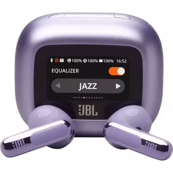 JBL Live Flex 3 Belaidės ausinės Įrašytos į ausį Skambučiai/Muzika/Sportas/Kasdien naudojimas Violetinė