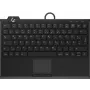 Klaviatūra KeySonic KSK-5210ELU (DE) laidinė USB QWERTZ juoda