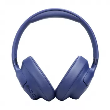 Ausinės JBL Tune 780NC, laidinės ir belaidės, ant ausų, su galvos juosta, skambučiams/muzikai, USB Type-C, Bluetooth, mėlynos