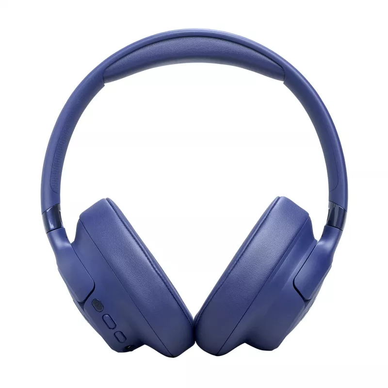 Ausinės JBL Tune 780NC, laidinės ir belaidės, ant ausų, su galvos juosta, skambučiams/muzikai, USB Type-C, Bluetooth, mėlynos