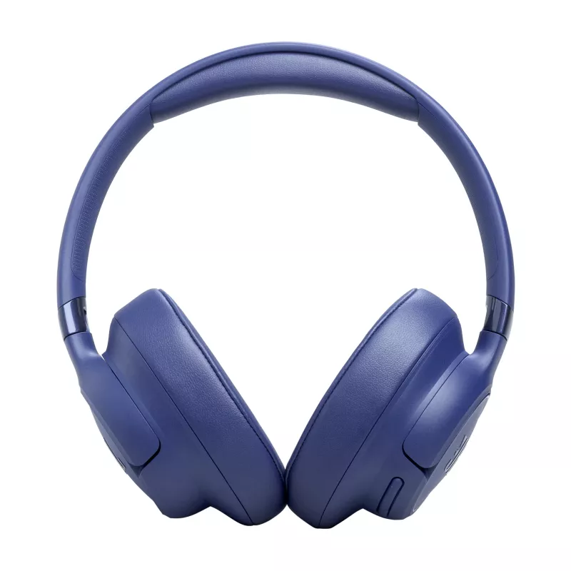 Ausinės JBL Tune 780NC, laidinės ir belaidės, ant ausų, su galvos juosta, skambučiams/muzikai, USB Type-C, Bluetooth, mėlynos