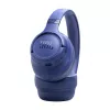 Ausinės JBL Tune 780NC, laidinės ir belaidės, ant ausų, su galvos juosta, skambučiams/muzikai, USB Type-C, Bluetooth, mėlynos