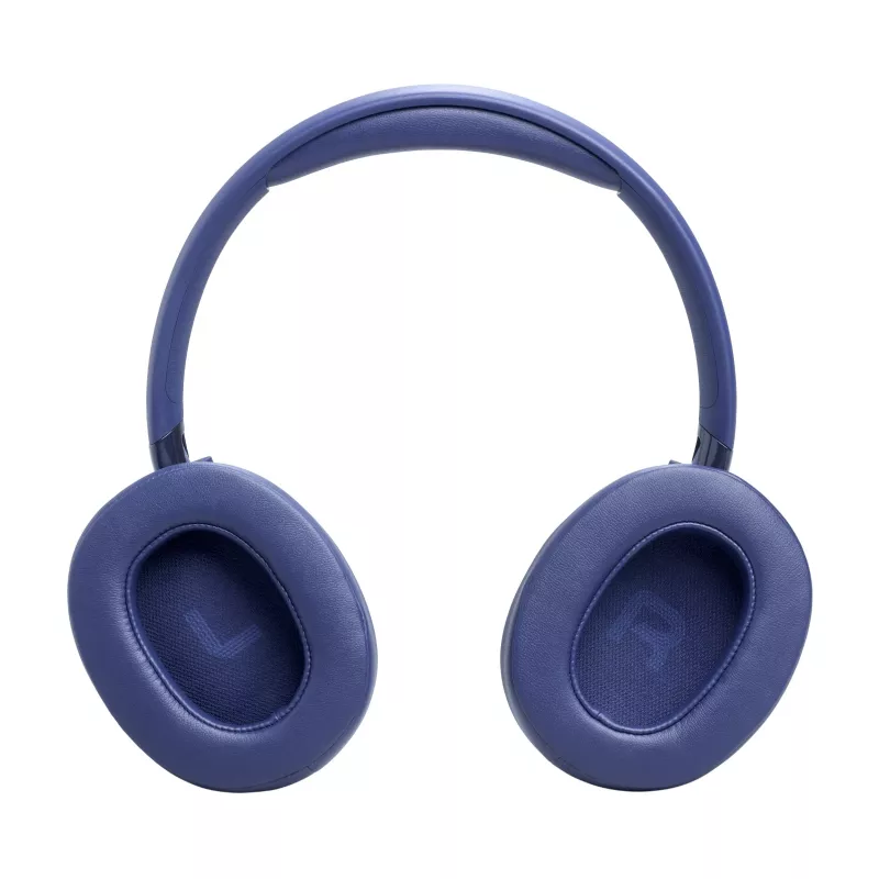 Ausinės JBL Tune 780NC, laidinės ir belaidės, ant ausų, su galvos juosta, skambučiams/muzikai, USB Type-C, Bluetooth, mėlynos