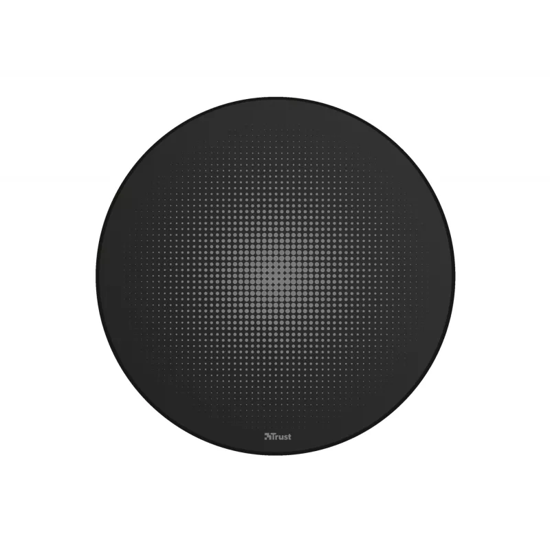 Trust Mika Black apvalus kilimėlis 117 cm