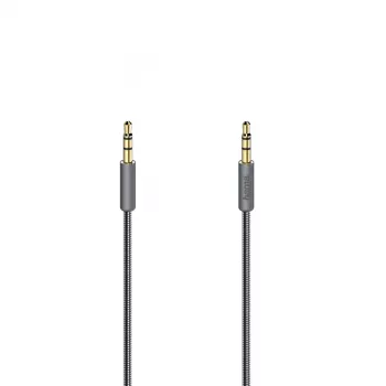 Hama Elite garso kabelis 0,75 m 3,5 mm Kištukas Kištukas Varis Auksuotas
