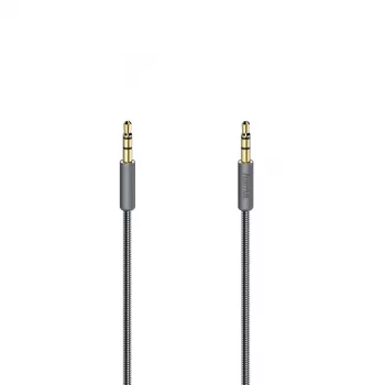 Hama Elite garso kabelis 0,75 m 3,5 mm Kištukas Kištukas Varis Auksuotas