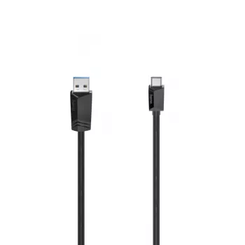 USB laidas Hama 00200657 1 m USB A USB C USB 3.2 Gen 2 10 Gbit/s juodas