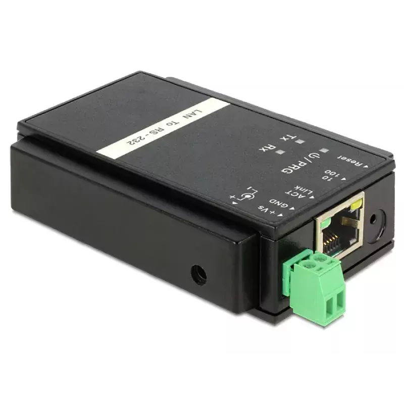 Delock 62504 eterneto LAN (TCP/IP) į nuosekliąją RS-232 sąsają keitiklis