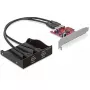 DeLOCK 61775 USB 3.2 Gen 1 sąsajos kortelė su priekiniu skydeliu