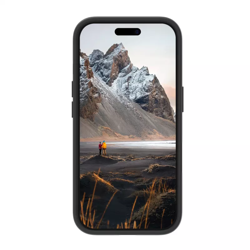 Apsauginis dėklas dbramante1928 Iceland Ultra D3O MS Kick, iPhone 17e/16e/15/14/13, 6,1 colio (15,5 cm), juodas