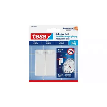 Universalus kabliukas TESA 77763 Baltas 2 vnt.