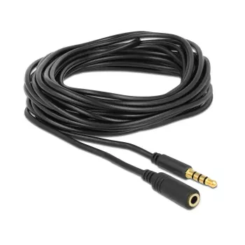 Audio kabelis DeLOCK 84669 5m 3,5mm juodas