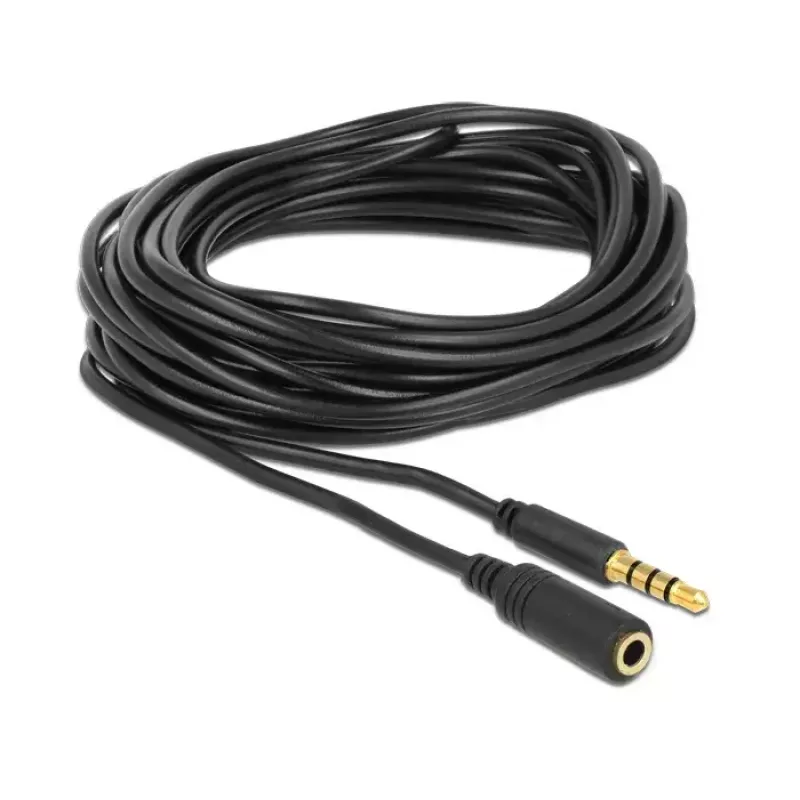 Audio kabelis DeLOCK 84669 5m 3,5mm juodas