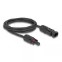 DeLOCK DL4 saulės kabelis 6 mm² kištukas-lizdas 5 m juodas