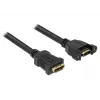 HDMI kabelis DeLOCK 0,25 m 2xHDMI