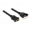 HDMI kabelis DeLOCK 0,25 m 2xHDMI
