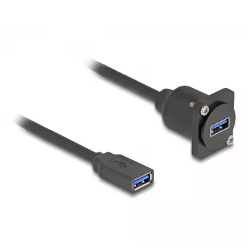 DeLOCK D-Type USB kabelis Type-A motina į Type-A motina 5 Gbps 20 cm