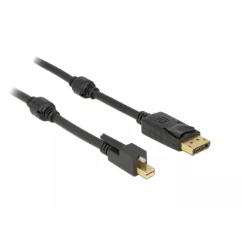 Mini DisplayPort – DisplayPort kabelis DeLOCK 83721 1 m juodas