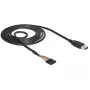 USB kabelis DeLOCK 1,8 m USB 2.0-A / TTL 6 kontaktų juodas