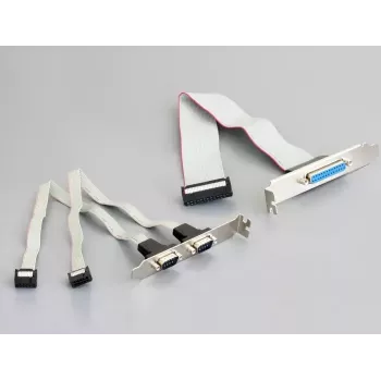 Vidinė Mini PCI Express sąsajos plokštė DeLOCK 95232 (2x COM, 1x LPT)