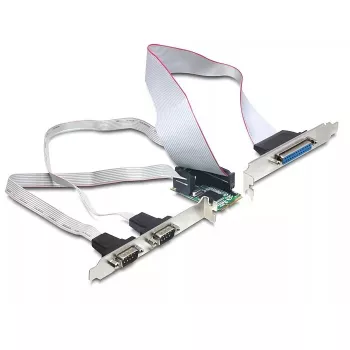 Vidinė Mini PCI Express sąsajos plokštė DeLOCK 95232 (2x COM, 1x LPT)