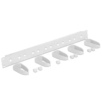 Kabelių kanalų sistema DELOCK 43346 — metalinė, pilka, 98 × 44,2 mm