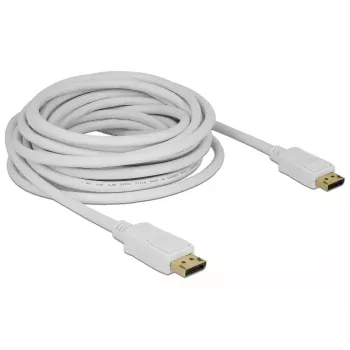 DisplayPort kabelis DeLOCK 84861 7 m Baltas