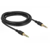 Garso laidas DeLOCK 85601 3m 3.5mm juodas