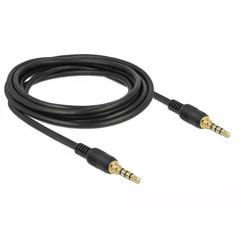 Garso laidas DeLOCK 85601 3m 3.5mm juodas