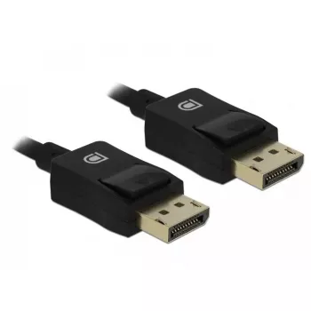 DisplayPort kabelis DeLOCK 85301 2 m Juodas