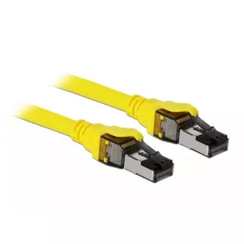 Tinklo kabelis DeLOCK 86581 RJ-45 Cat.8.1 1 m geltonas