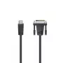 Hama 00205018 vaizdo kabelio adapteris 1,5 m HDMI A tipas (standartinis) – DVI-D juodas
