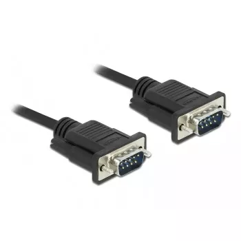SAS kabelis DeLOCK 86612 0,5 m juodas