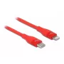 Duomenų ir įkrovimo kabelis USB Type-C į Lightning DeLOCK 86633