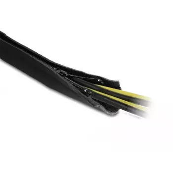 DeLOCK Neopreninis kabelių movos rankovė su užtrauktuku 3 m x 100 mm juoda