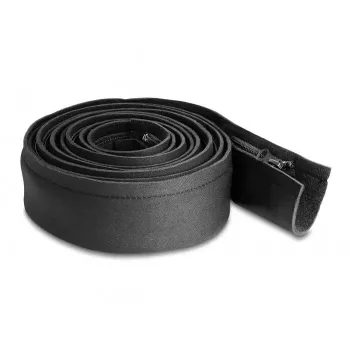 DeLOCK Neopreninis kabelių movos rankovė su užtrauktuku 3 m x 100 mm juoda