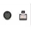DeLOCK M12 adapterinis kabelis A-koduotas 8 kontaktų moteriškas į RJ45 vyrišką 50 cm