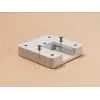 DeLOCK 11497 3 krypčių kištukinių lizdų kubas su 1,5 m ilginimo kabeliu, USB įkrovikliu, apsauga nuo vaikų, baltas