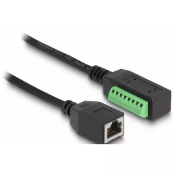 DeLOCK RJ45 kabelis Cat.5e lizdas į gnybtų bloko adapterį 21,5 cm