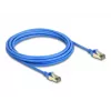 DeLOCK RJ45 tinklo kabelis Cat.8.1 F/FTP Slim 5 m mėlynas
