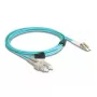 DeLOCK Fiber Optical Cable LC Duplex į SC Duplex OM3 3 m