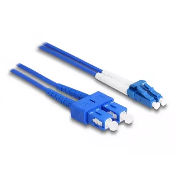 DeLOCK Fiber Optical Cable LC Duplex į SC Duplex SingleMode OS2 3 m